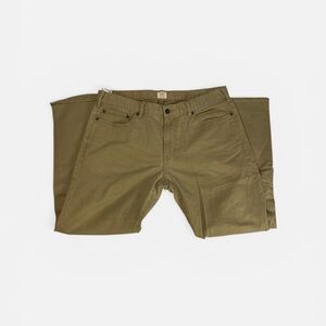 Dockers Khaki Slim Straight Pants | Classic Neutral Everyday Casual Workwear